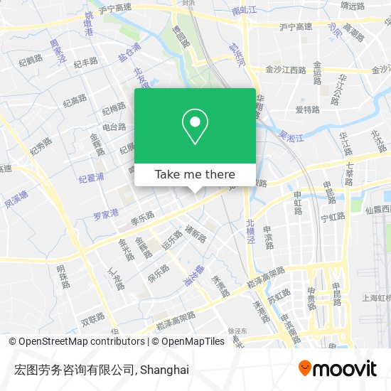 宏图劳务咨询有限公司 map