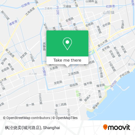 枫泾烧卖(城河路店) map