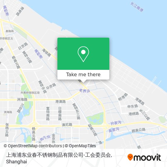 上海浦东业春不锈钢制品有限公司-工会委员会 map