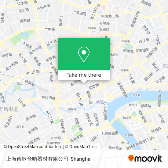 上海傅歌音响器材有限公司 map