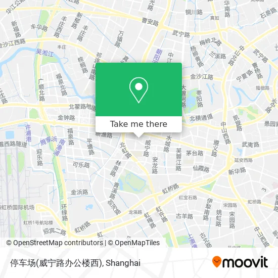 停车场(威宁路办公楼西) map