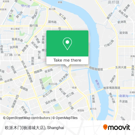 欧派木门(杨浦城大店) map
