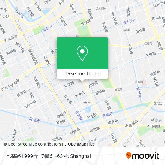 七莘路1999弄17幢61-63号 map