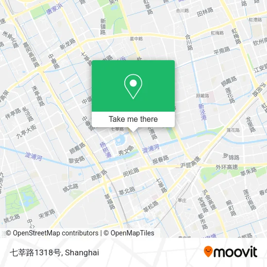 七莘路1318号 map
