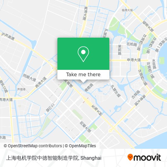 上海电机学院中德智能制造学院 map