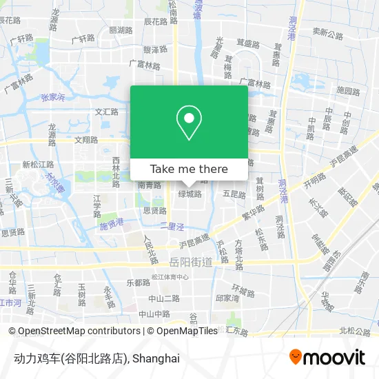 动力鸡车(谷阳北路店) map