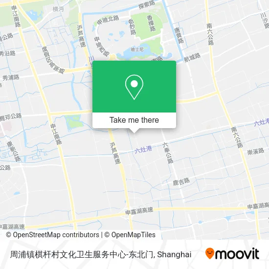 周浦镇棋杆村文化卫生服务中心-东北门 map
