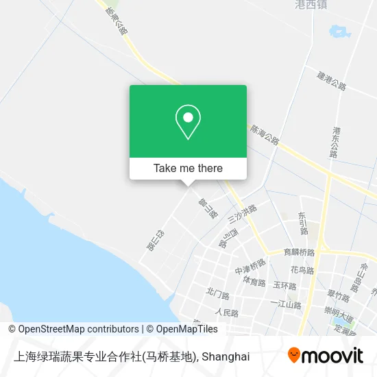 上海绿瑞蔬果专业合作社(马桥基地) map