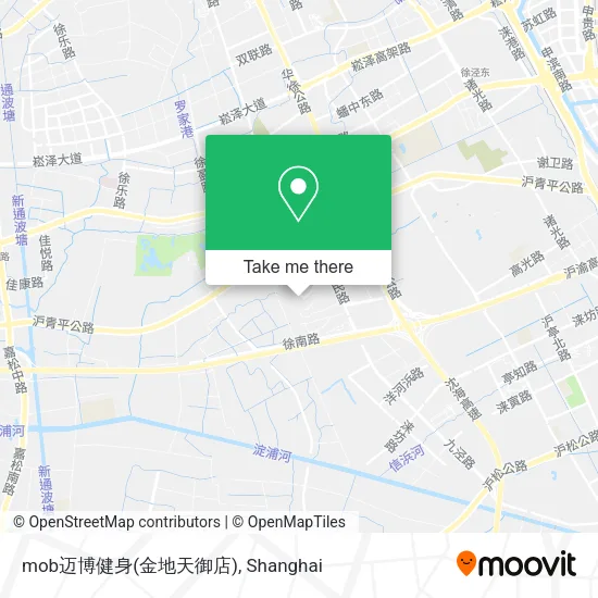 mob迈博健身(金地天御店) map
