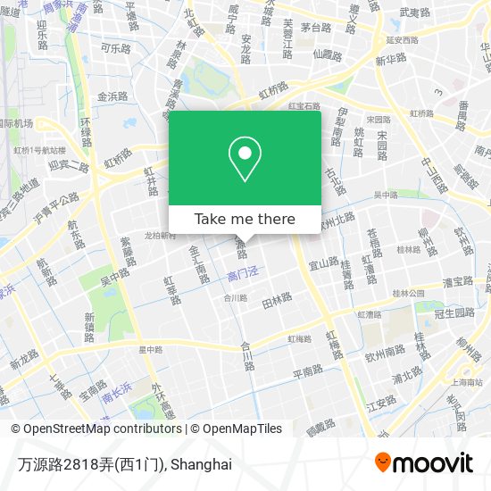 万源路2818弄(西1门) map