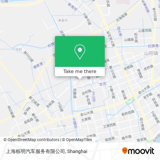 上海栎明汽车服务有限公司 map
