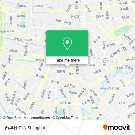 西华村冻品 map