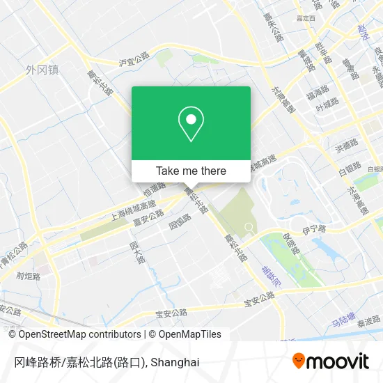 冈峰路桥/嘉松北路(路口) map