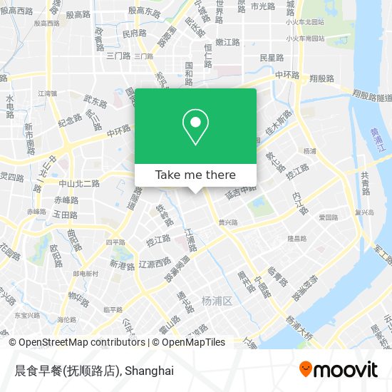 晨食早餐(抚顺路店) map