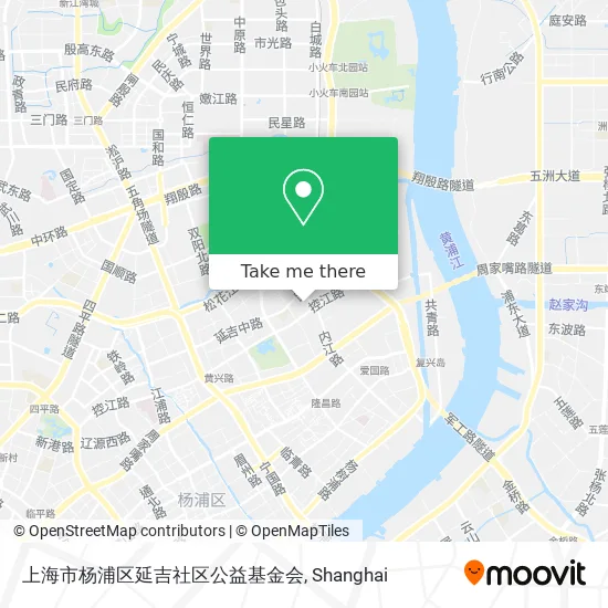 上海市杨浦区延吉社区公益基金会 map