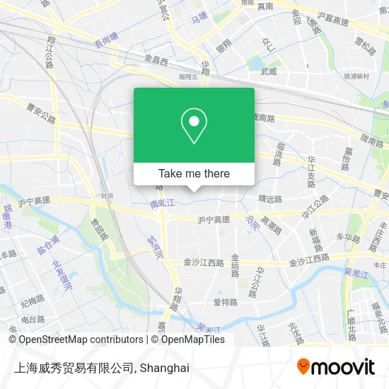 上海威秀贸易有限公司 map