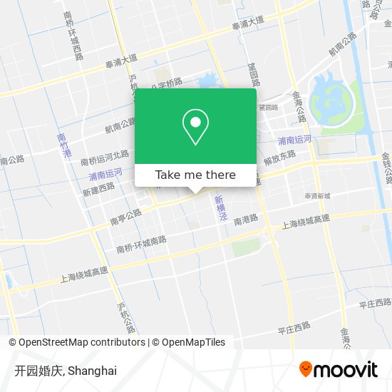 开园婚庆 map