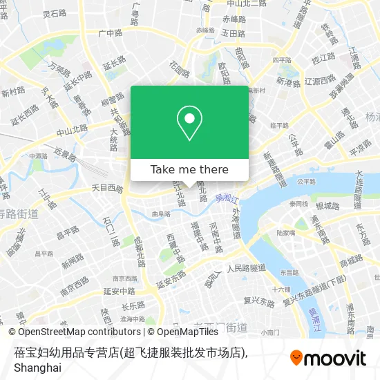 蓓宝妇幼用品专营店(超飞捷服装批发市场店) map