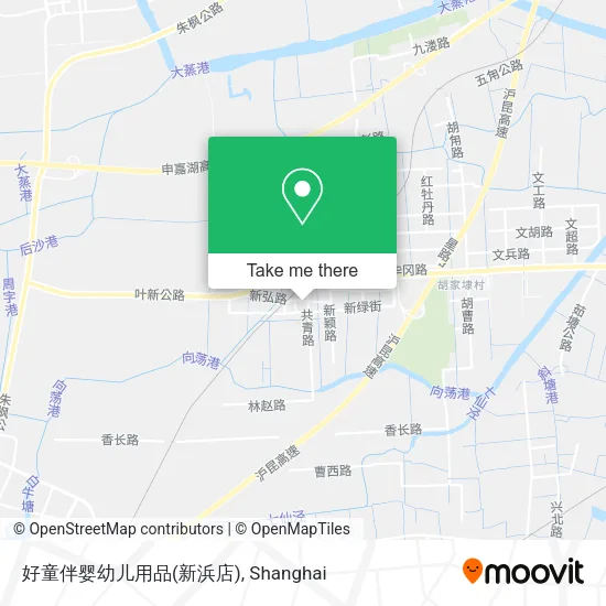 好童伴婴幼儿用品(新浜店) map