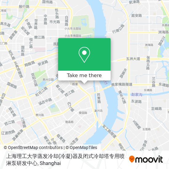 上海理工大学蒸发冷却(冷凝)器及闭式冷却塔专用喷淋泵研发中心 map