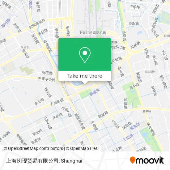 上海闵现贸易有限公司 map
