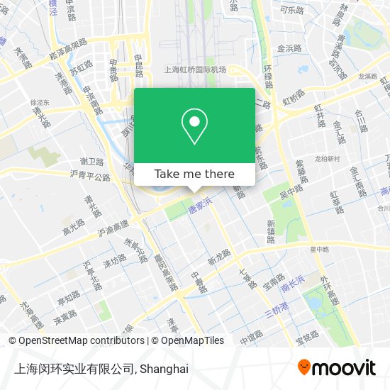 上海闵环实业有限公司 map