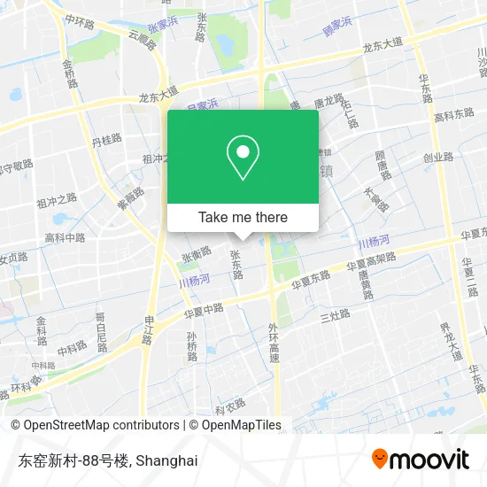 东窑新村-88号楼 map