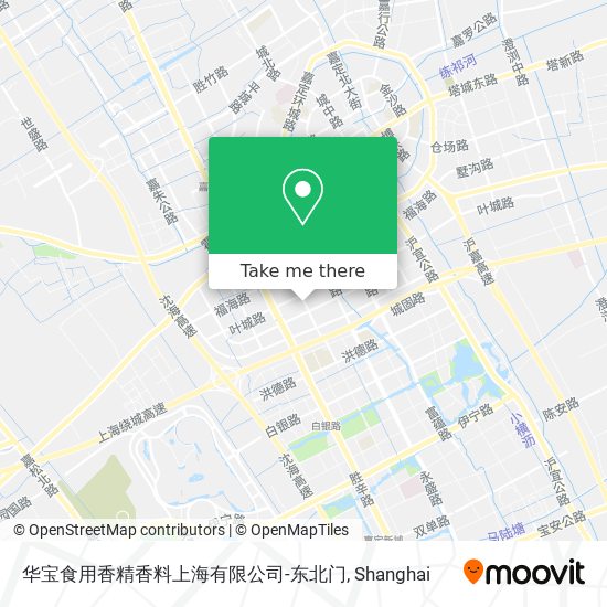 华宝食用香精香料上海有限公司-东北门 map