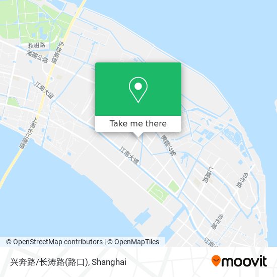 兴奔路/长涛路(路口) map