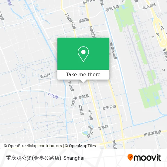 重庆鸡公煲(金亭公路店) map