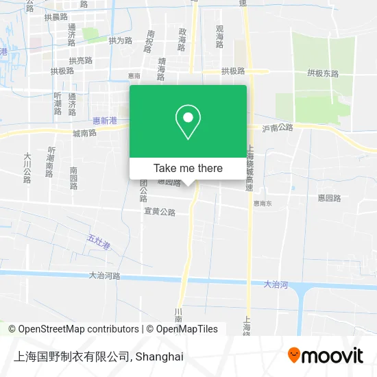 上海国野制衣有限公司 map