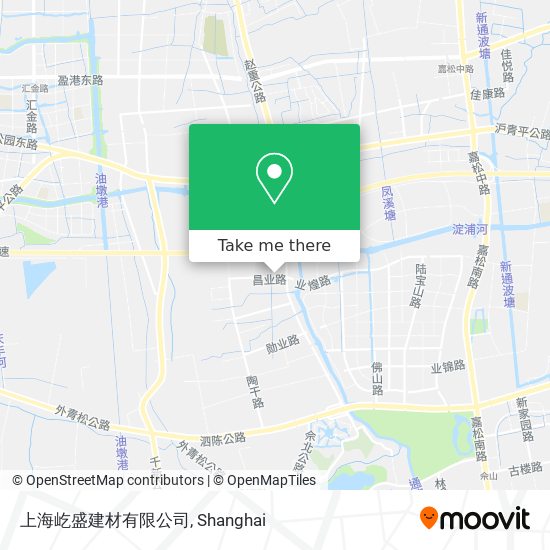 上海屹盛建材有限公司 map