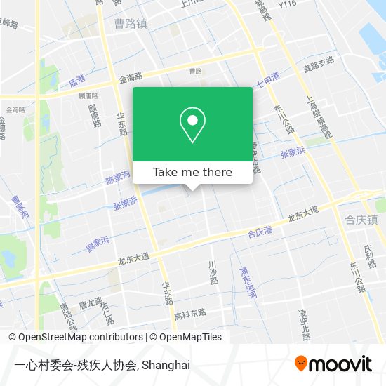 一心村委会-残疾人协会 map