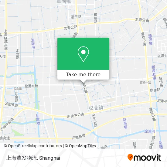 上海董发物流 map