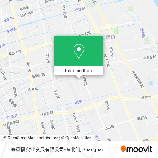 上海董福实业发展有限公司-东北门 map