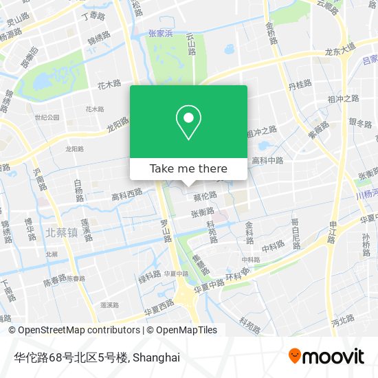 华佗路68号北区5号楼 map