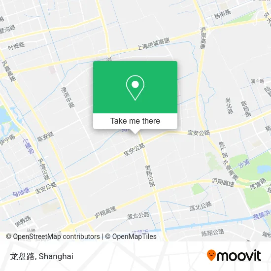 龙盘路 map