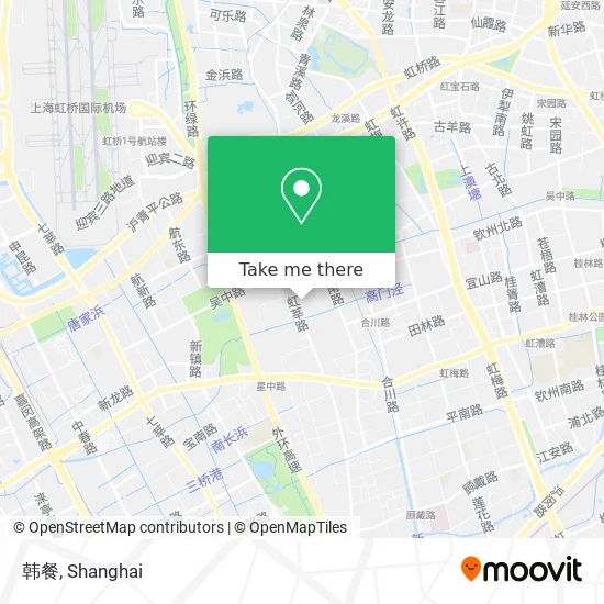 韩餐 map