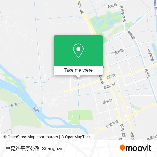 中昆路平原公路 map