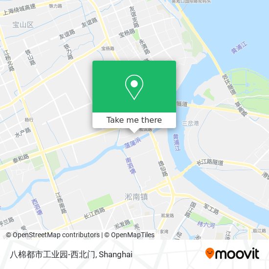 八棉都市工业园-西北门 map