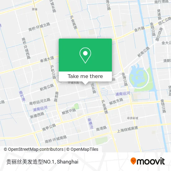 贵丽丝美发造型NO.1 map
