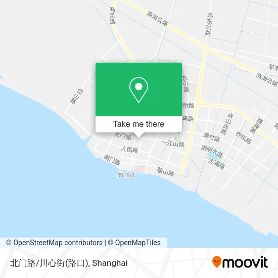 北门路/川心街(路口) map