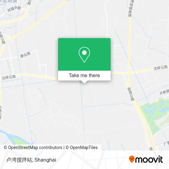 卢湾搅拌站 map