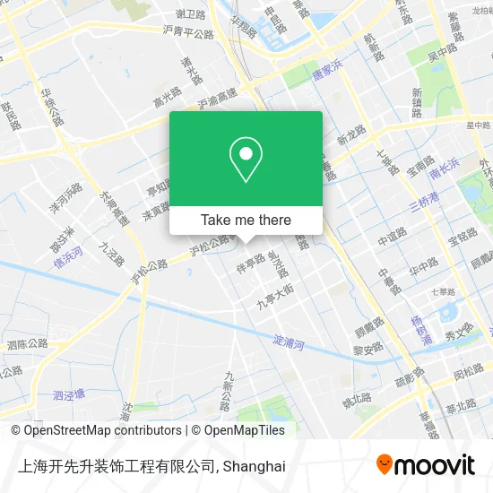 上海开先升装饰工程有限公司 map