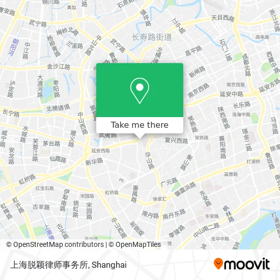 上海脱颖律师事务所 map