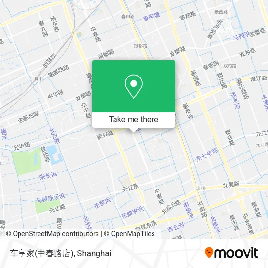 车享家(中春路店) map