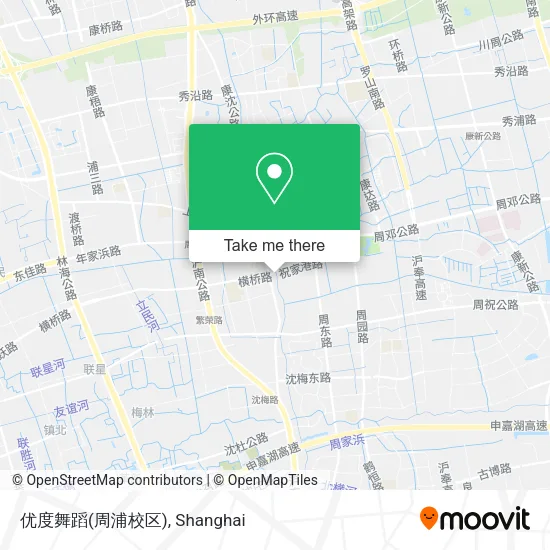 优度舞蹈(周浦校区) map