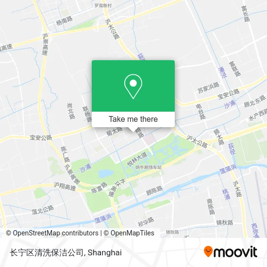 长宁区清洗保洁公司 map