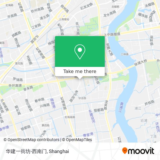 华建一街坊-西南门 map