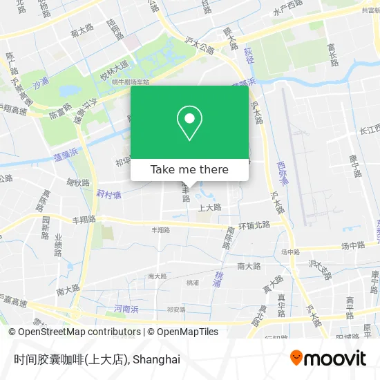 时间胶囊咖啡(上大店) map